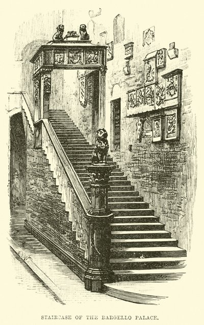 Scala del Palazzo del Bargello da English School