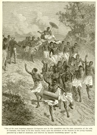 Processione di Stato della Moglie di Cazembe da English School
