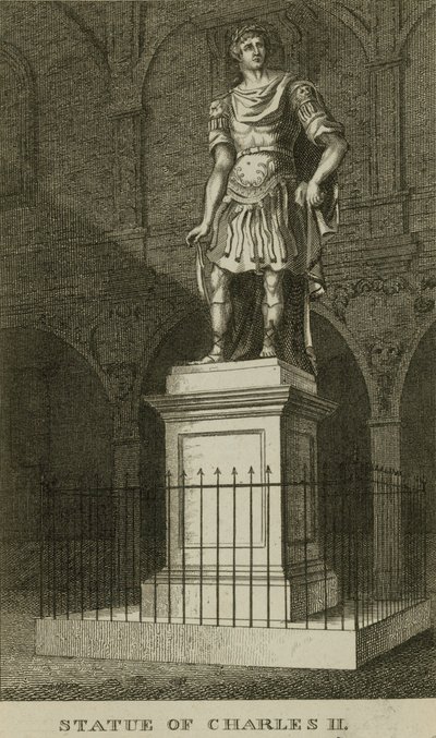 Statua di Carlo II da English School