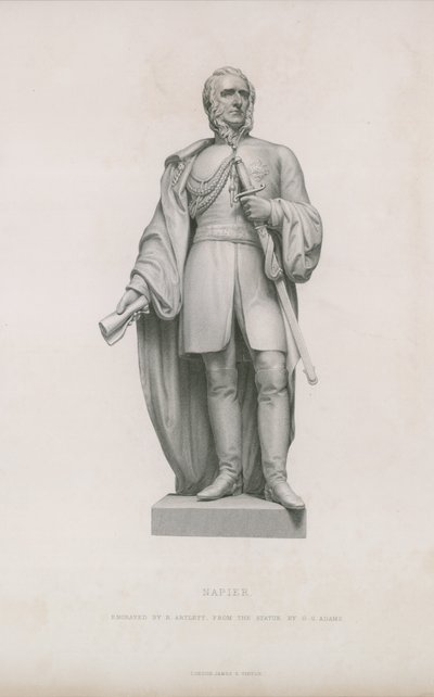 Statua di Charles James Napier da English School