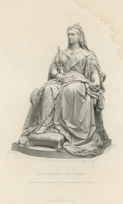 Statua di Sua Maestà la Regina da English School
