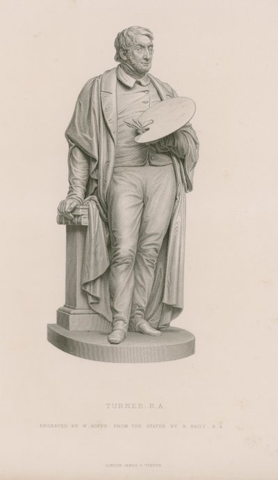 Statua di JMW Turner da English School