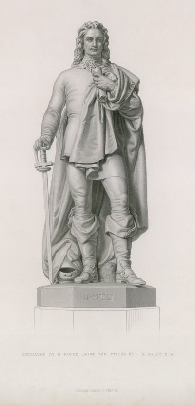 Statua di John Hampden da English School