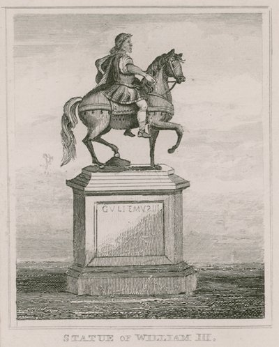 Statua di Re Guglielmo III, in St James