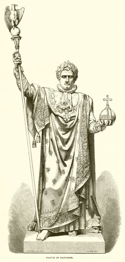 Statua di Napoleone da English School
