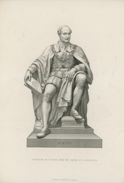 Statua del Principe Alberto da English School