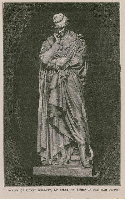 Statua di Sidney Herbert da English School