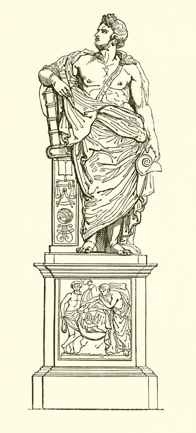 Statua di Sir William Jones da English School