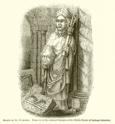 Statua di San Cuthbert da English School