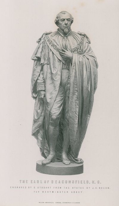 Statua del Conte di Beaconsfield da English School