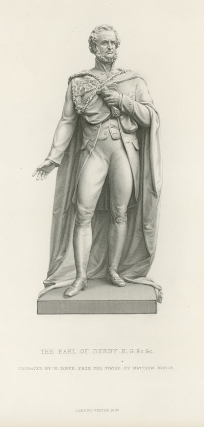 Statua del conte di Derby da English School