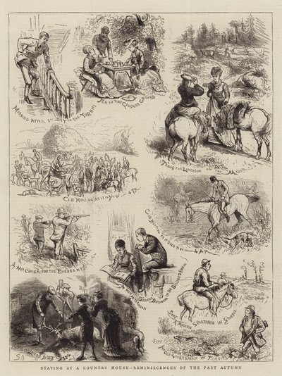 Soggiornare in una casa di campagna, reminiscenze dell