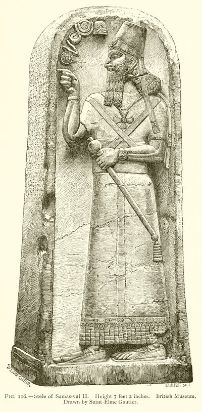 Stele di Samas-Vul II da English School