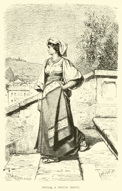 Stella, una modella romana da English School