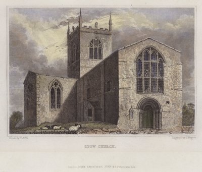 Chiesa di Stow, Lincolnshire da English School