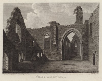 Abbazia di Strade, Contea di Mayo, Irlanda da English School