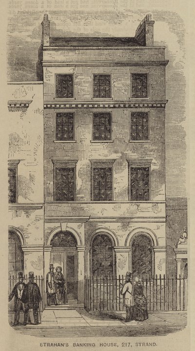 La banca di Strahan, 217, Strand da English School