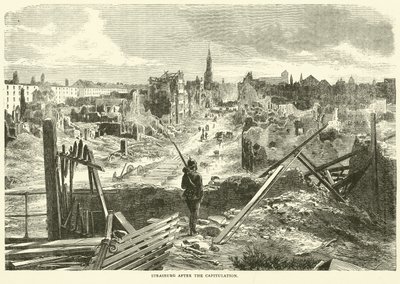 Strasburgo dopo la capitolazione, settembre 1870 da English School
