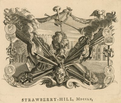 Strawberry Hill, Londra, 1760 da English School