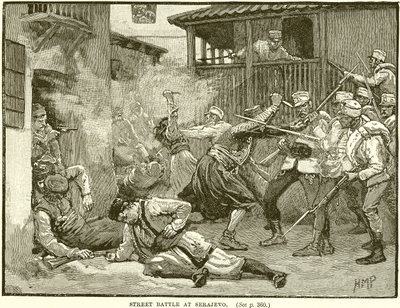 Battaglia di strada a Sarajevo da English School