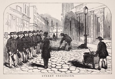 Gli ordinati di strada, illustrazione da London Labour and London Poor di Henry Mayhew, pub. 1862 da English School