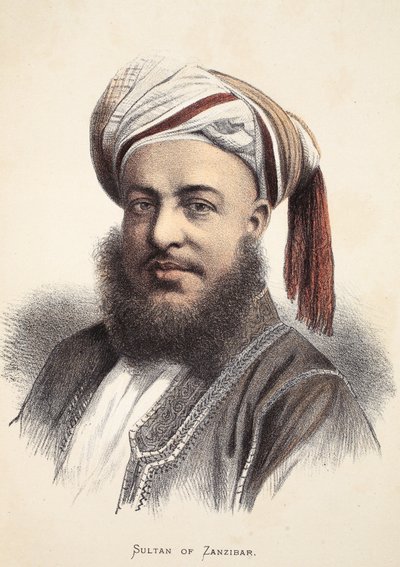 Sultano di Zanzibar, illustrazione da L