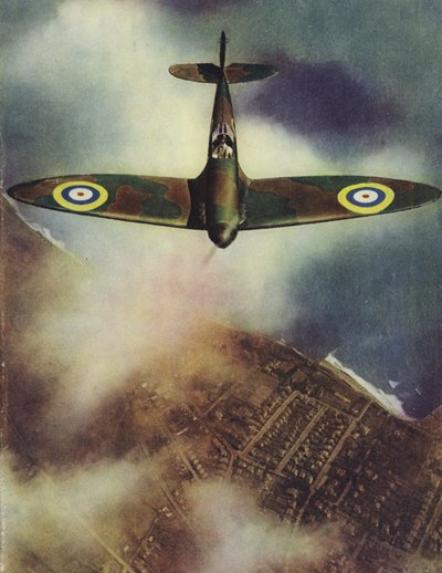 Supermarine Spitfire, c1940 da English School