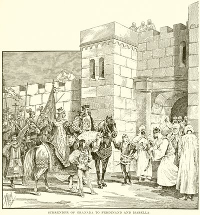 Resa di Granada a Ferdinando e Isabella da English School