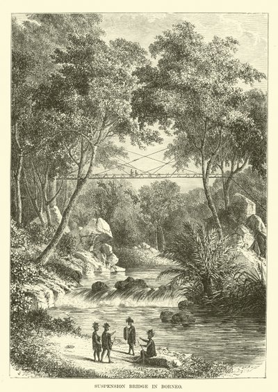 Ponte Sospeso nel Borneo da English School