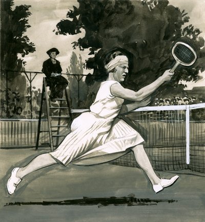 Suzanne Lenglen, campionessa di singolare femminile da English School