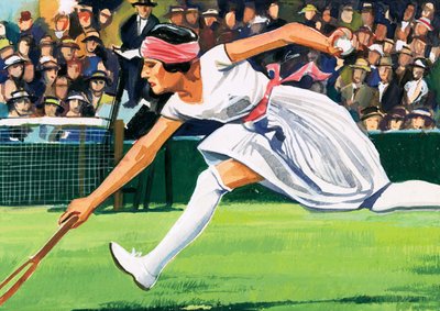 Suzanne Lengten, vincitrice del Campionato Femminile Singolare del 1925 da English School