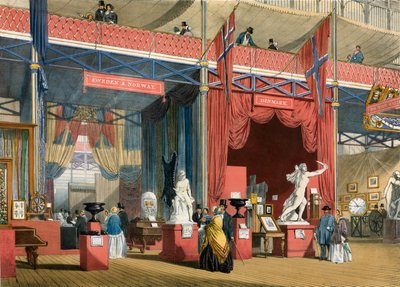 Svezia e Danimarca, Grande Esposizione, 1851 da English School