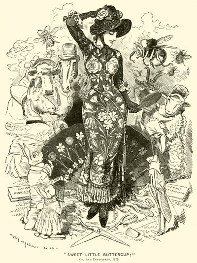 "Dolce piccolo ranuncolo" o, ricamo artistico da English School