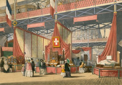 Sezione svizzera della Grande Esposizione del 1851 da English School