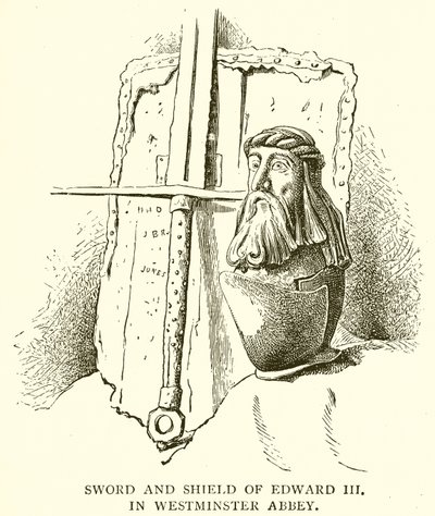 Spada e scudo di Edoardo III nell