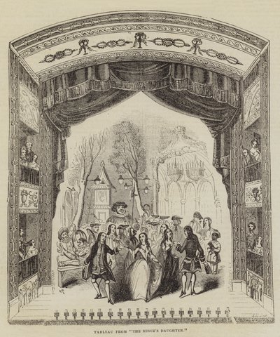 Tableau da "La figlia dell