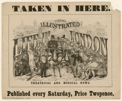 La vita illustrata di Tallis a Londra da English School