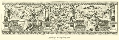 Arazzo, Hampton Court da English School