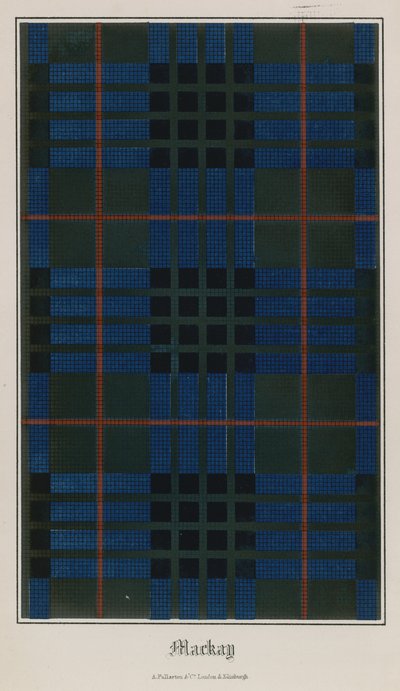 Tartan del Clan Mackay da English School