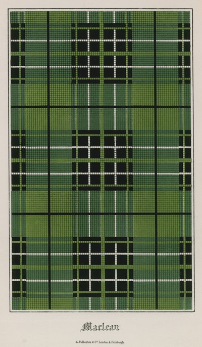 Tartan del Clan Maclean da English School