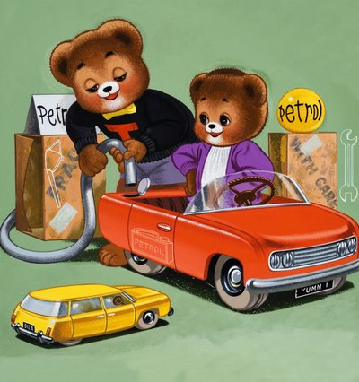 Orso di peluche (con oggetti nascosti) da English School