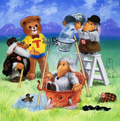 Orso di peluche (con oggetti nascosti) da English School