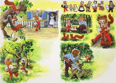 Orsetti di peluche da English School