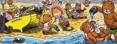 Orsetti sulla spiaggia da English School