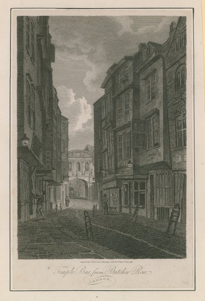 Temple Bar da Butcher Row da English School
