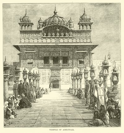 Tempio di Amritsar da English School
