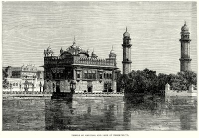 Tempio di Amritsar e Lago dell