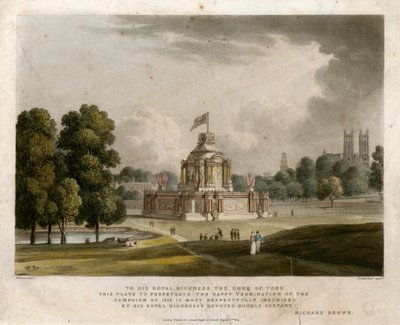 Tempio della Concordia per la Pace del 1814 da English School