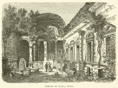 Tempio di Diana, Nîmes da English School