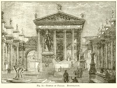 Tempio di Pallade. Restauro da English School